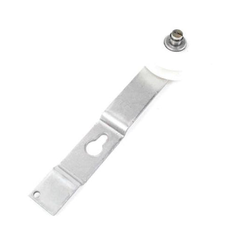 This is a genuine Electrolux 5304507499 IDLER ARM ASSY,W/PULLEY &amp; CLIP