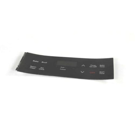 This is a genuine Electrolux 316419146 OVERLAY,CLOCK,BLACK,ES331