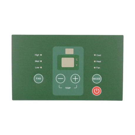 Midea 16020300A05868 DISPLAY LABEL (UNIVERSAL)