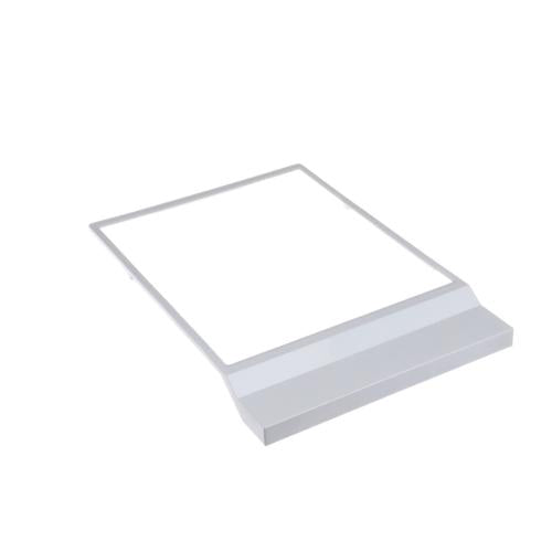 This is a genuine Midea 12531000013396 FREEZER GLASS SHELF ASSEMBLY