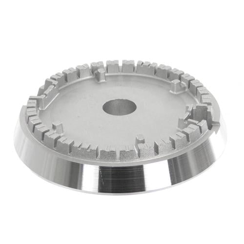 This is a genuine Electrolux 5304521016 BURNER,CROWN,LARGE,AFT