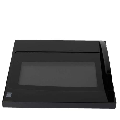 This is a genuine Electrolux 5304491768 DOOR ASSEMBLY,BLACK