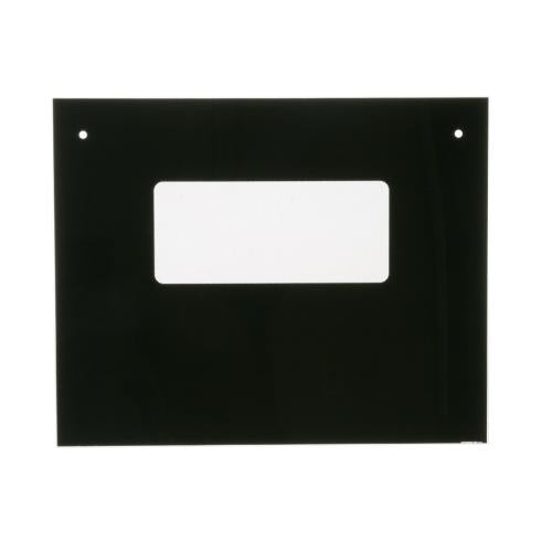 GE WB57K5256 GLASS OVEN DR OUTER (BLACK)