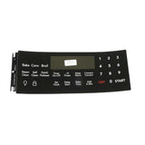 Electrolux 316419841 OVERLAY,CLOCK,BLACK,ES541