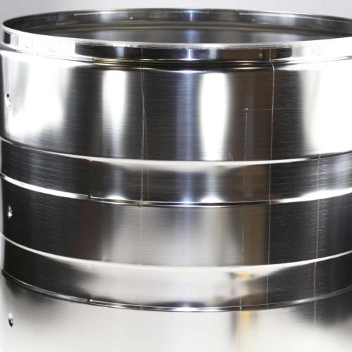 This is a genuine Electrolux 137610710 DSP DRUM,2 RIB 38, SS