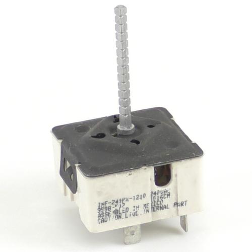 Electrolux 5303935092 SWITCH-INF,PUSH TO TURN,CW