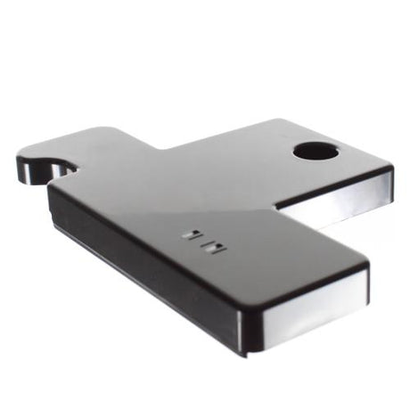This is a genuine Midea 12131000034201 HINGE COVER ASSEMBLY