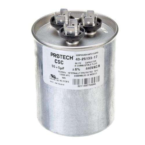 Rheem 43-25133-17 PRO 55/5/440 DUAL ROUND