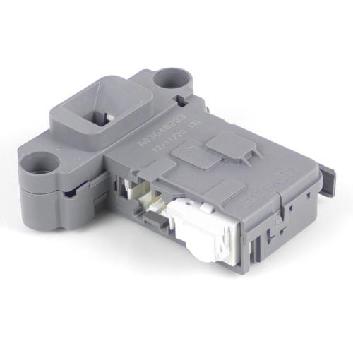This is a genuine Electrolux 5304514774 DOOR LOCK,ASSEMBLY,W/SWITCH