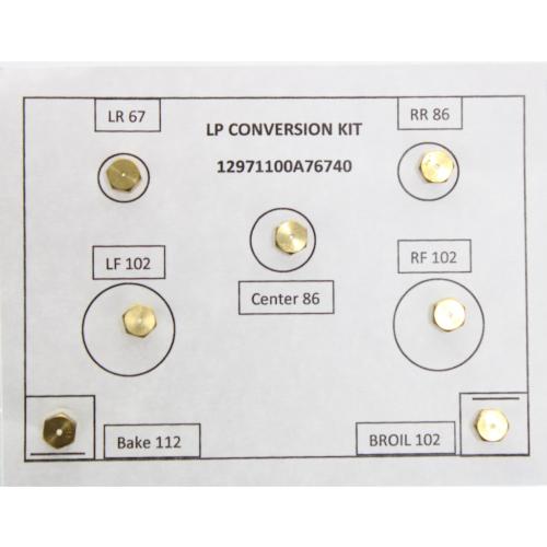 Midea 12971100A76740 LP CONVERSION KIT