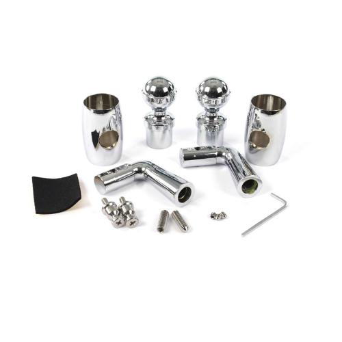 This is a genuine Bertazzoni 9100158 HANDLE BAR MOUNTING KIT FOR HE