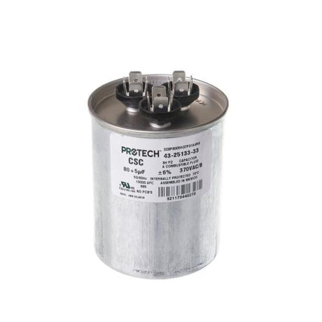 Rheem 43-25133-33 PRO 80/5/370 DUAL ROUND CAP