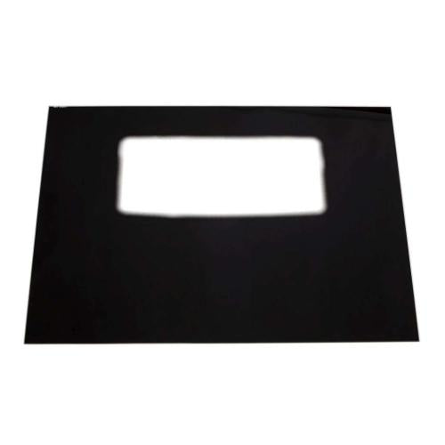 Electrolux 316406404 GLASS,OVEN DOOR,BLACK,OUTER