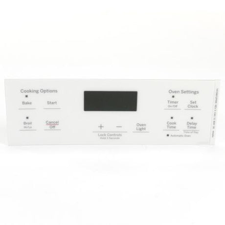GE WB07X26639 FACEPLATE