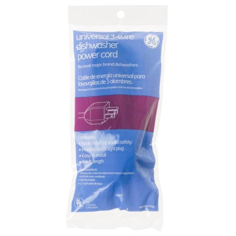 GE WX09X70910 DW POWER CORD 54 UNIVERSAL