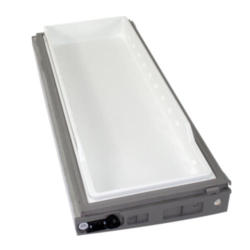 This is a genuine Whirlpool LW10422771 DOOR ASSEMBLY SS