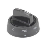 Electrolux 316102307 KNOB,CONTROL,BLACK
