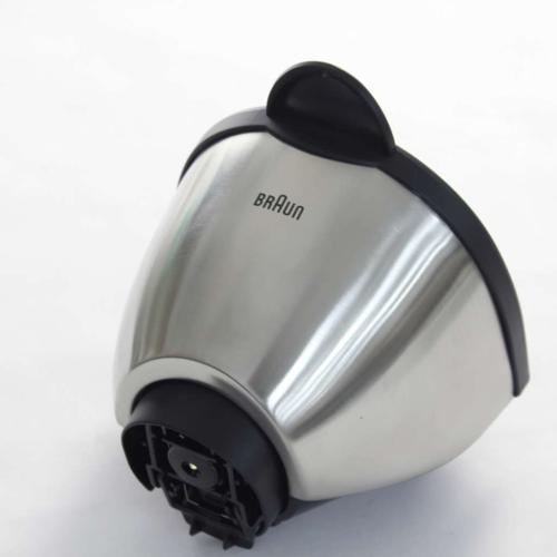 This is a genuine Delonghi BR67050935 FILTER CPL., SILVER/BLACK (MET