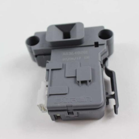 This is a genuine Electrolux 5304505231 DOOR LOCK,ASSEMBLY,W/SWITCH