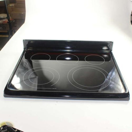 This is a genuine Electrolux 316531953 MAINTOP,STEEL/GLASS,BLACK