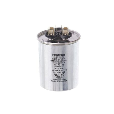 Rheem 43-25133-13 PRO 40/3/440 DUAL ROUND CAP