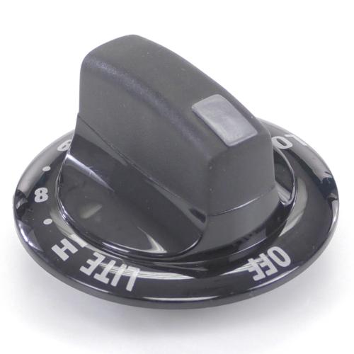 Electrolux 318271802 KNOB,TOP VALVE,BLACK