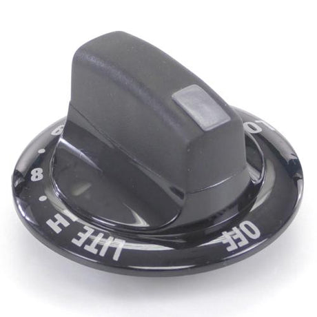 This is a genuine Electrolux 318271802 KNOB,TOP VALVE,BLACK