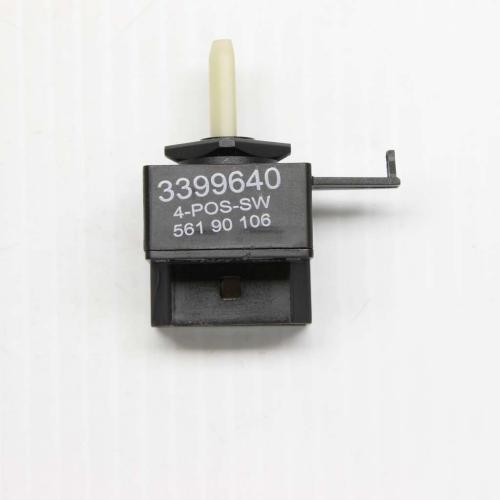 This is a genuine Whirlpool WP3399640 DRYER CYCLE SELECTOR SWITCH