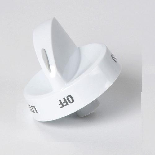 Electrolux 316442512 KNOB,TOP VALVE,WHITE