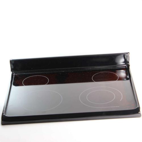 This is a genuine Electrolux 316531948 MAINTOP,STEEL/GLASS,BLACK