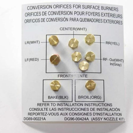 Samsung DG96-00424A ASSEMBLY NOZZLE KIT