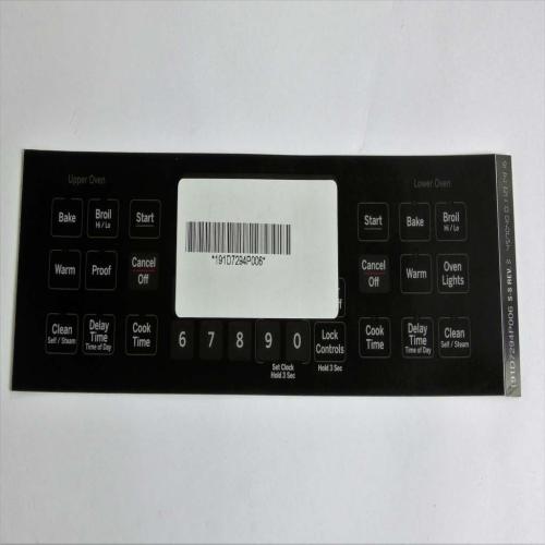 GE WB27T11465 OVERLAY