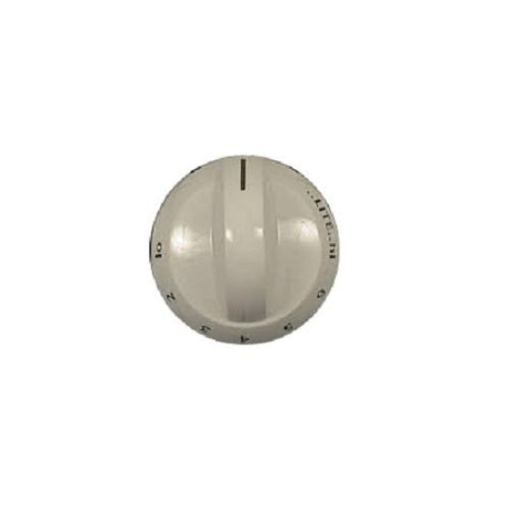 This is a genuine Electrolux 316220008 KNOB,TOP VALVE,WHITE,(4)