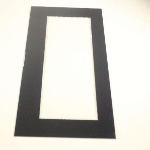 This is a genuine Electrolux 5304464067 PANEL,GLASS,BLACK,OUTER DOOR