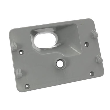 Whirlpool W11448633 ICE CHUTE MTG PLATE ASSY-SIL