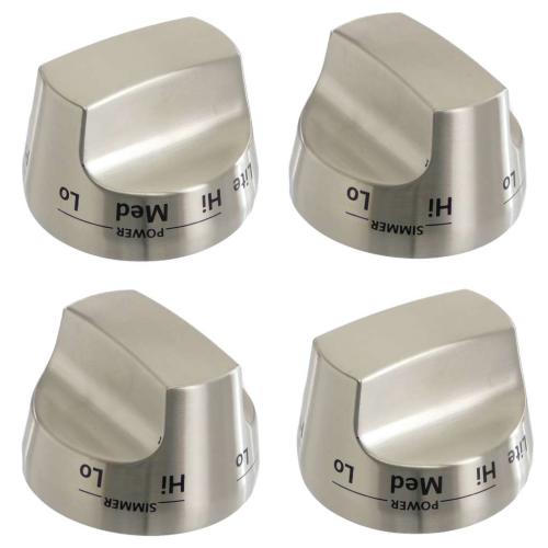 This is a genuine Whirlpool W10231702 RANGE PREMIUM KNOB KIT