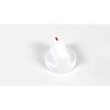 Electrolux 5304508957 KNOB,CONTROL,WHITE