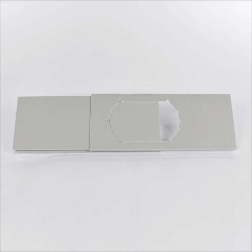 This is a genuine Hisense K1910698 WINDOW MOUNTING PLATE 1 (WITH