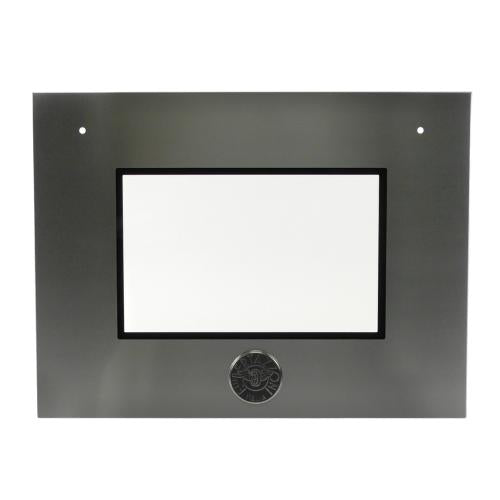 This is a genuine Bertazzoni 4100207-DA OUTER OVEN DOOR ASSEMBLY