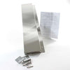 Whirlpool W10655450 STAINLESS STEEL BACKSPLASH