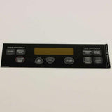 GE WB27T10589 FACEPLATE GRAPHICS ASM