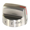 Electrolux 5304521003 KNOB,INFINITE SWITCH,STAINLESS