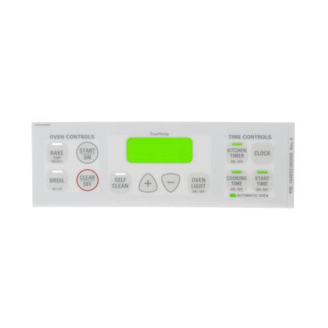 GE WB27T10515 FACEPLATE GRAPHICS ASM