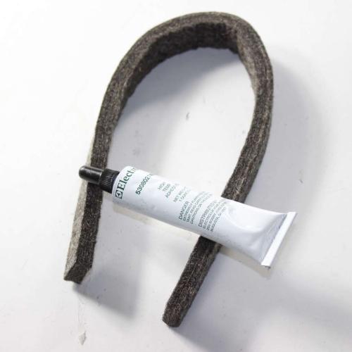 This is a genuine Electrolux 5303937182 SEAL,FELT.UPPER W/ ADH