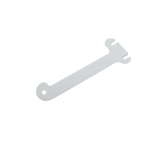 This is a genuine Electrolux 240336802 SPACER-HINGE,CENTER,WHITE