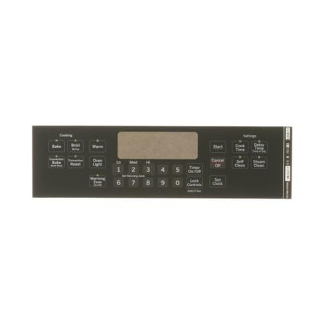 GE WB07X21417 FACEPLATE GRAPHICS DG