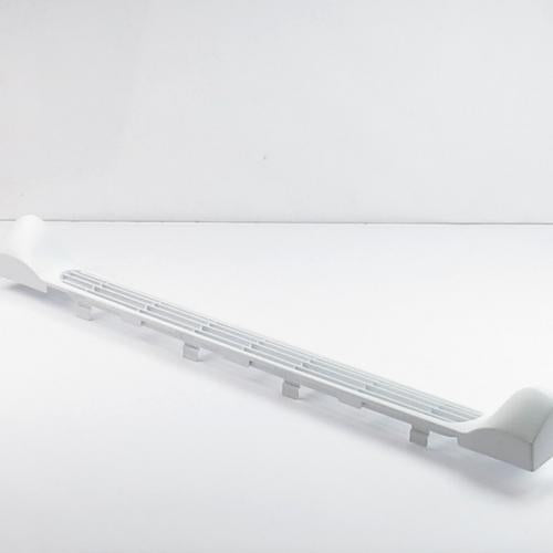 This is a genuine Electrolux 240324409 GRILLE/KICKPLATE,WHITE