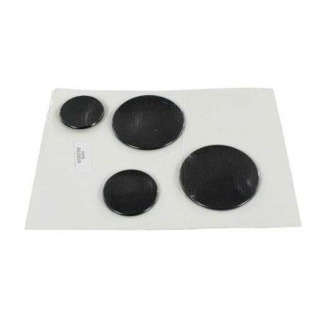 Whirlpool W11161846 STOVE SURFACE BURNER CAP SET