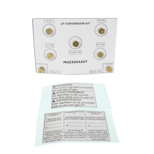 Midea 12971100A76739 LP CONVERSION KIT