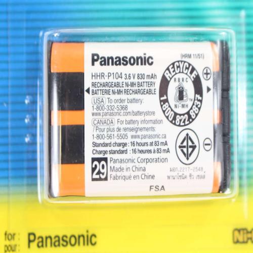 Panasonic HHR-P104A/1B BATTERY